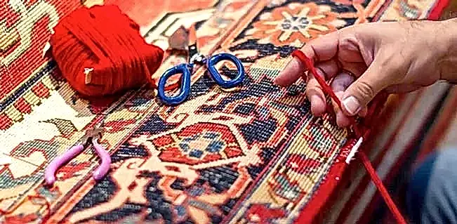 ipek halı tamiri